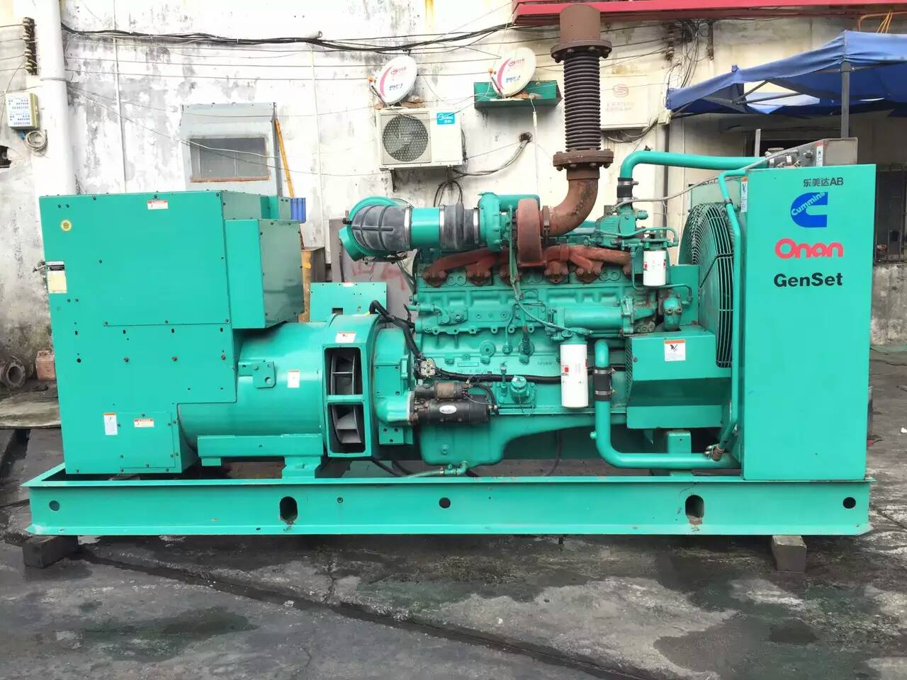武威租赁发电机-柴油发电机不正常冒烟的原因