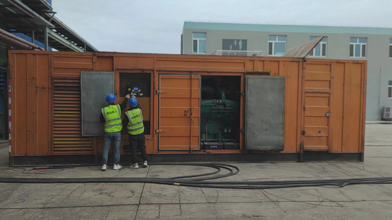 武威如何检查柴油发电机组的机油油位？